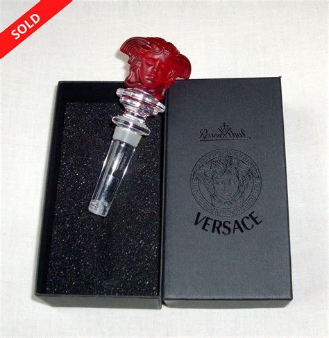 versace plastic bottle stoppers.